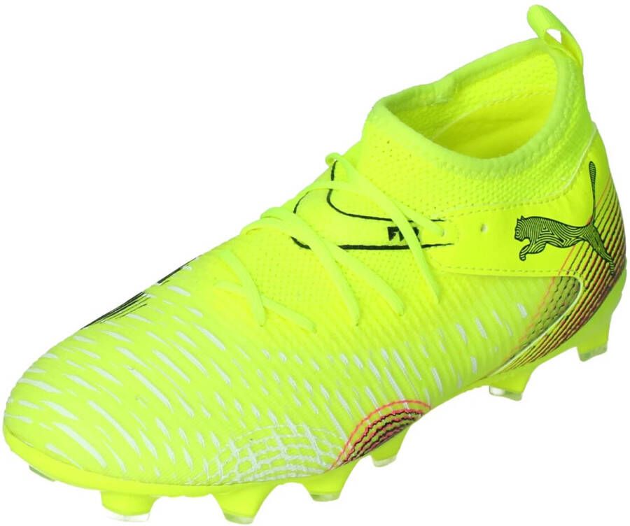 PUMA FUTURE 8 MATCH FG AG Jr Unisex Sportschoenen Yellow Alert- Black-Sun Struck
