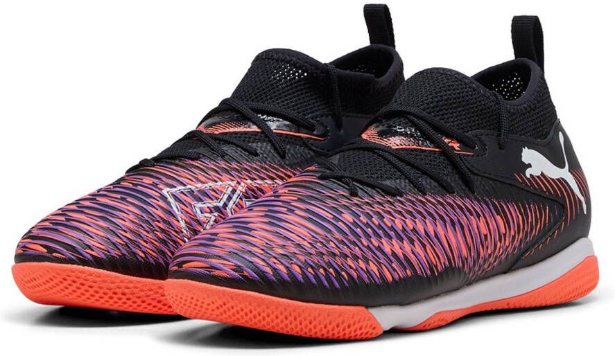 PUMA Future 8 Match It + Mid Voetbalschoenen Zwart