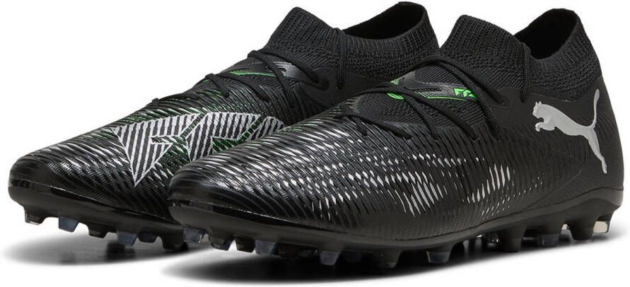 PUMA Future 8 Match Mg Voetbalschoenen Zwart
