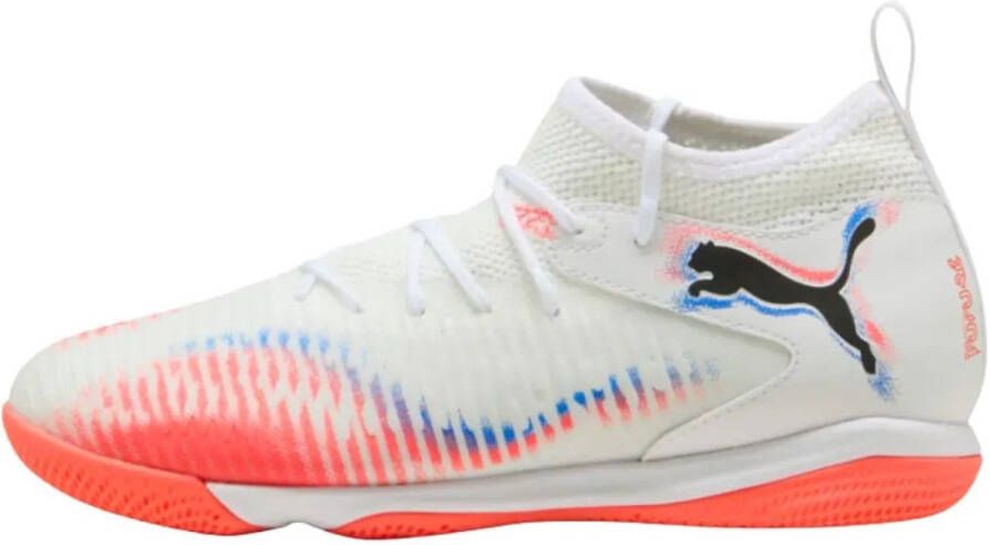 PUMA Future 8 Match Mid Zaalschoenen Wit