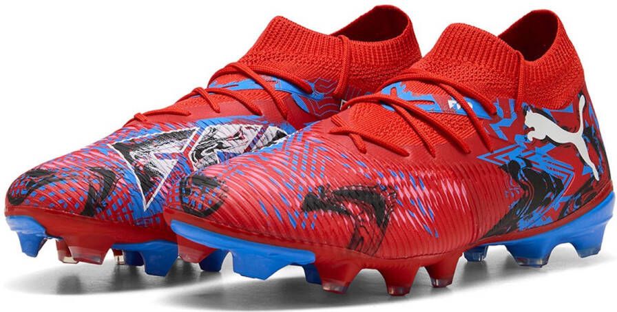 PUMA Future 8 Match Playmakers Fg ag Voetbalschoenen Rood Blauw