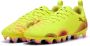 Puma FUTURE 8 PLAY FG AG voetbalschoenen geel zwart oranje - Thumbnail 2