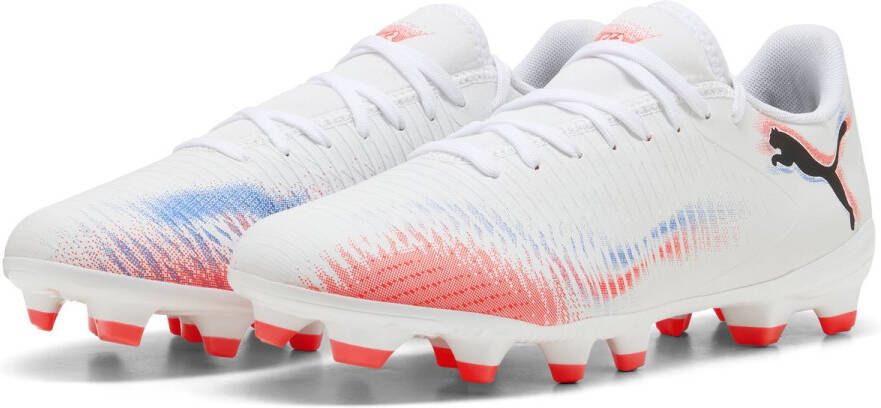 PUMA FUTURE 8 PLAY FG AG Wn's Dames Sportschoenen White- Black-Glowing Red