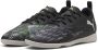 Puma FUTURE 8 PLAY IT Junior voetbalschoenen zwart lichtgrijs felgeel - Thumbnail 2