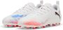 PUMA Future 8 Play Mg Voetbalschoenen Voor Kinderen Wit - Thumbnail 1