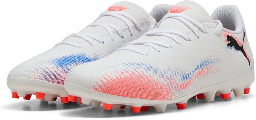 PUMA Future 8 Play Mg Voetbalschoenen Wit