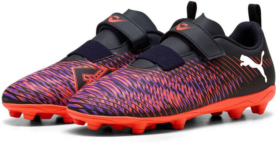 PUMA Future 8 Play V Fg ag Rb Voetbalschoenen Zwart