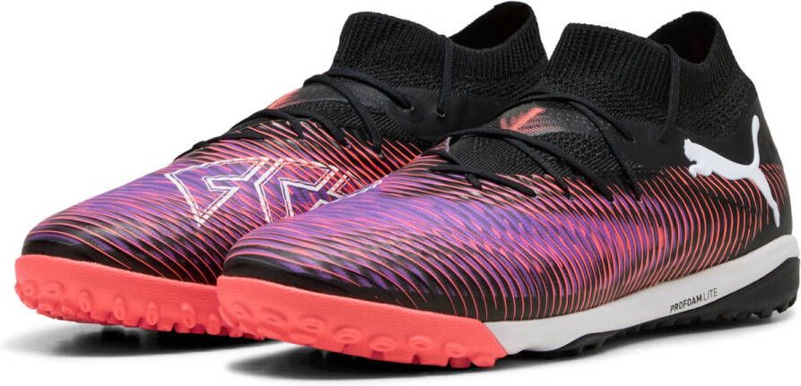 PUMA Future 8 Pro Cage Mid Voetbalschoenen Zwart