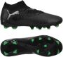 PUMA Future 8 Pro FG AG Voetbalschoenen Black Cool Light Gray Green - Thumbnail 4