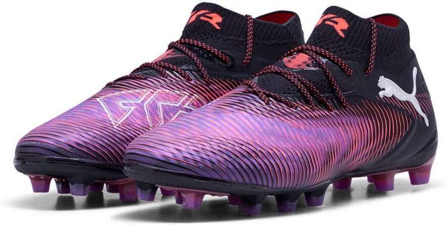 PUMA Future 8 Ultimate Ag Voetbalschoenen Zwart
