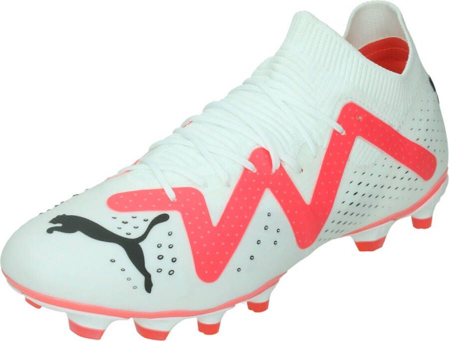 PUMA FUTURE MATCH FG AG Heren Sportschoenen Wit Zwart Roze