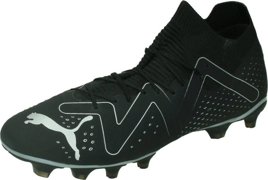 PUMA Future Match Gras Kunstgras Voetbalschoenen (MG) Zwart Zilver - Foto 3