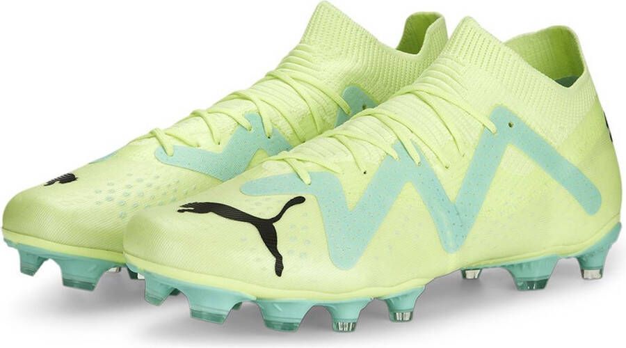 PUMA Future Match Fg ag Voetbalschoenen Geel