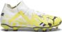 PUMA Future Match Gras Kunstgras Voetbalschoenen (MG) Wit Geel Zwart - Thumbnail 1