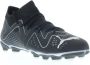 Puma Future Match voetbalschoenen zwart zilver Imitatieleer 35 - Thumbnail 10