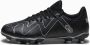 Puma Future Play Jr. voetbalschoenen zwart zilver Imitatieleer 32.5 - Thumbnail 1