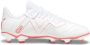 Puma Future Play voetbalschoenen wit rood Imitatieleer 36 - Thumbnail 7