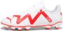 Puma Future Play voetbalschoenen wit rood Imitatieleer 32 - Thumbnail 6