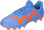 PUMA Future Play Gras Kunstgras Voetbalschoenen (MG) Kids Blauw Oranje Wit - Thumbnail 6