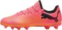 Puma Future 7 Play FG AG Jr. voetbalschoenen roze zwart oranje Imitatieleer 37 - Thumbnail 1