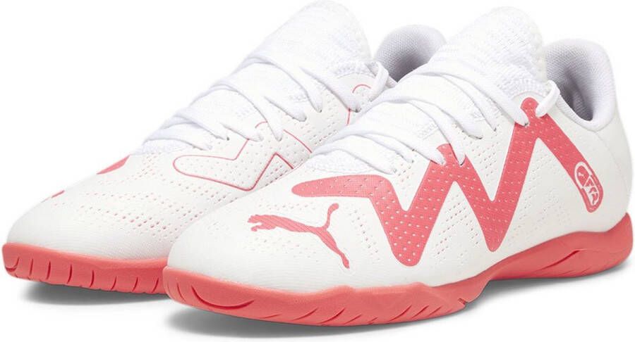 PUMA FUTURE PLAY IT Jr Kinder Sportschoenen Wit Roze