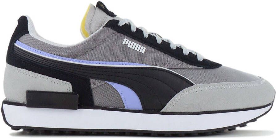 PUMA Future Rider Double Heren Sneakers Schoenen Grijs
