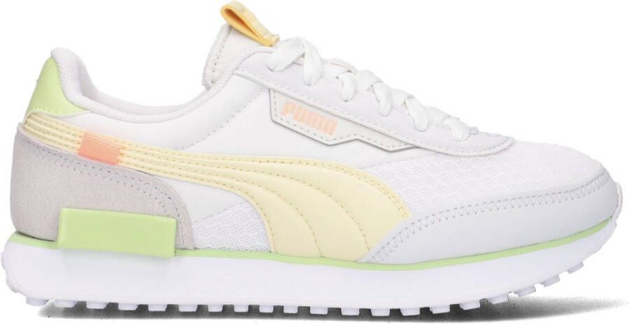 PUMA Future Rider Pastel Wn's Lage sneakers Leren Sneaker Dames Wit - Foto 3