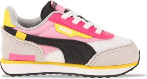 PUMA Future Rider Splash Geel Roze Peuters