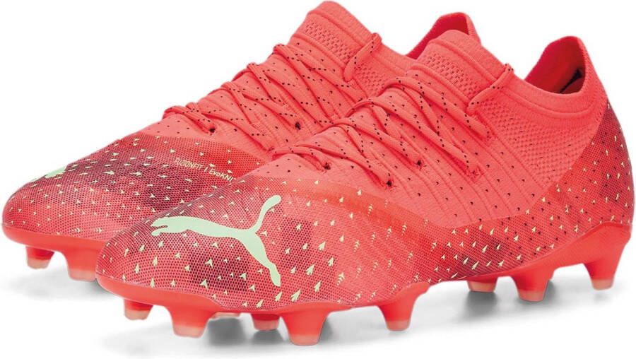 PUMA Future 2.4 Gras Kunstgras Voetbalschoenen (MG) Oranje Groen