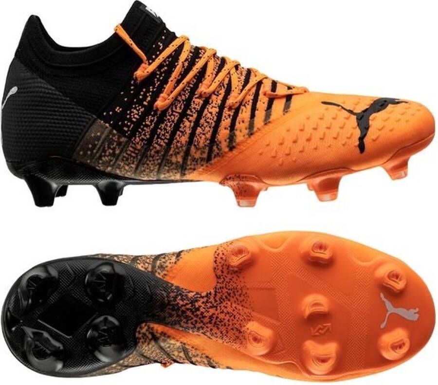 PUMA Future 1.3 Gras Kunstgras Voetbalschoenen (MG) Oranje Zwart