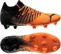 PUMA Future 1.3 Gras Kunstgras Voetbalschoenen (MG) Oranje Zwart - Thumbnail 1