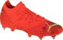 PUMA Future 1.4 IJzeren Nop Voetbalschoenen (SG) Oranje Groen - Thumbnail 1
