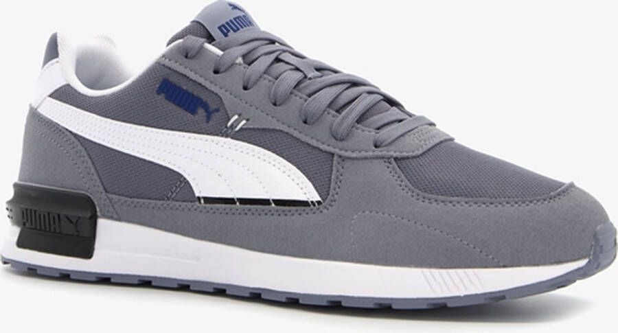 PUMA Graviton heren sneakers grijs wit Uitneembare zool