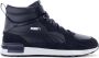 PUMA Graviton Mid Heren Winterschoenen Winter Laarzen Leer Navy-Blauw - Thumbnail 1