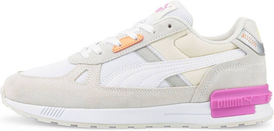 PUMA Graviton Pro Sneakers Dames Marshmallow White Silver