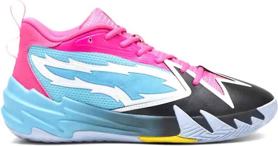 PUMA Indoorschoenen scoot zeros nl sneaker blauw zwart paarsblauw