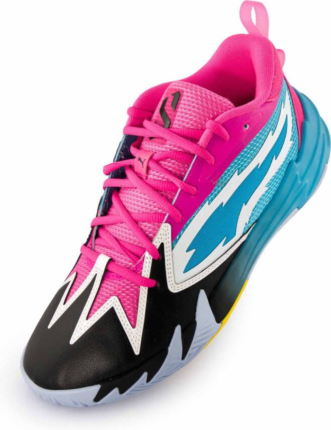 PUMA Indoorschoenen scoot zeros nl sneaker blauw zwart paarsbluuw