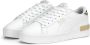 Puma Jada Animal Jr sneakers wit bruin Meisjes Imitatieleer Panterprint 36 - Thumbnail 2
