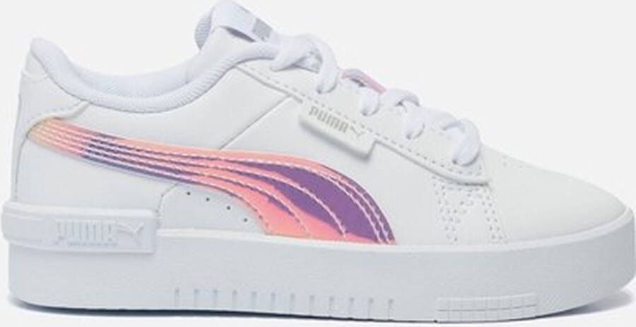 PUMA Sneakers Wit Imitatieleer 031211 Dames Kunstleer