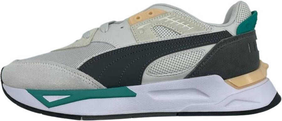PUMA Volwassenen Schoenen Wit Grijs Groen Oranje