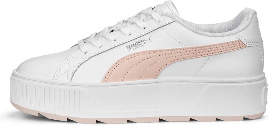 PUMA Karmen L Dames Sneakers White RoseDust Silver