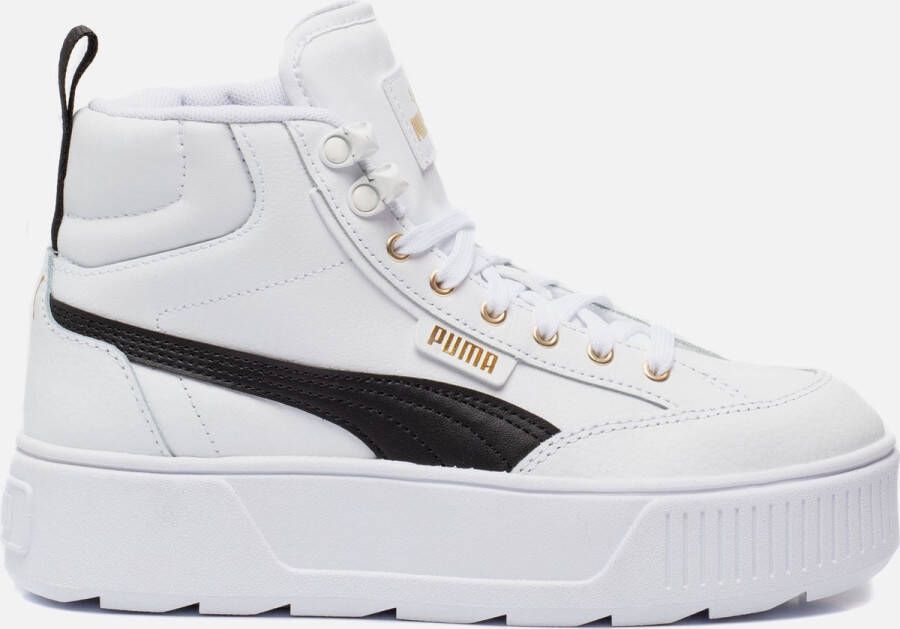 Puma Stijlvolle Karmen MID Sneakers White Dames