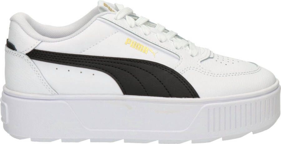 PUMA Karmen Rebelle Jr. meisjes sneaker Wit zwart