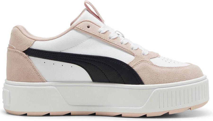 PUMA Karmen Rebelle SD Dames Sneakers White- Black-Rose Quartz
