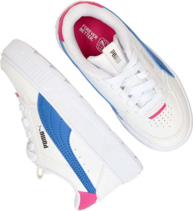 PUMA Karmen Rebelle Sneaker Meisjes Wit blauw roze