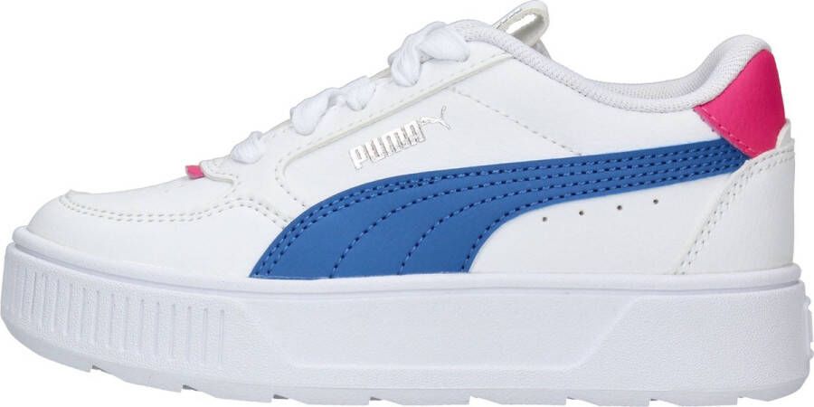 PUMA Karmen Rebelle Sneaker Meisjes Wit blauw roze