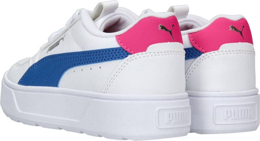 PUMA Karmen Rebelle Sneaker Meisjes Wit blauw roze