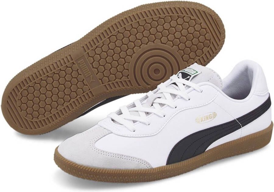 Puma King 21 It Fashion sneakers Schoenen white black gum maat: 36 beschikbare maaten:36 37.5 37 38.5