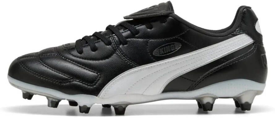 PUMA King Liga Fg ag Voetbalschoenen Zwart