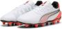 PUMA king match fg ag jr Voetbal schoen firm ground Wit - Thumbnail 4